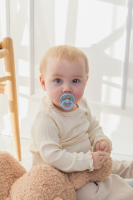 BIBS Colour x Liberty 2 PACK Latex_Eloise_Round_0-6m_Dusty Blue Mix