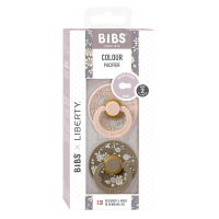 BIBS Colour x Liberty 2 PACK Latex_Capel_Round_6-12m_Blush Mix