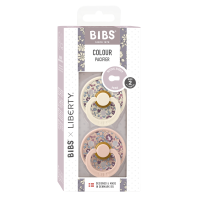 BIBS Colour x Liberty 2 PACK Latex_Eloise_Round_6-12m_Blush Mix