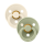 BIBS Pacifier Colour 2 PACK Latex_Symmetrical_0-6m_Ivory_Sage