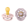 BIBS Nuggi Boheme 2 PACK Latex_Round_6-12m_Blossom/Dusky Lilac