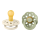 BIBS Pacifier Boheme 2 PACK Latex_Round_6-12m_Ivory_Sage
