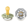 BIBS Pacifier Boheme 2 PACK Latex_Round_0-6m_Sage GLOW_Cloud GLOW