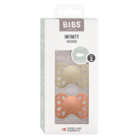 BIBS Nuggi Infinity 2 PACK Silicone_Symmetrical_6-12...