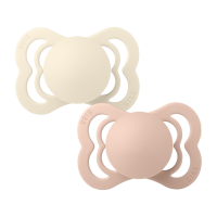 BIBS Nuggi Supreme 2 PACK Silicone_Symmetrical_0-6m_...