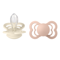 BIBS Nuggi Supreme 2 PACK Silicone_Symmetrical_0-6m_...