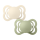 BIBS Sucette Supreme 2 PACK Silicone_Symmetrical_0-6m_Ivory_Sage