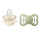 BIBS Sucette Supreme 2 PACK Silicone_Symmetrical_0-6m_Ivory_Sage
