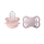 BIBS Nuggi Supreme 2 PACK Silicone_Symmetrical_6-12m_Blossom_Dusky Lilac