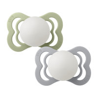 BIBS Pacifier Supreme 2 PACK Silicone_Symmetrical_0-6m_...
