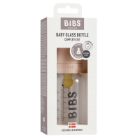 BIBS Glas Anti Kolik Flasche Latex 110ml Blush