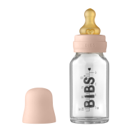 BIBS Glas Anti Kolik Flasche Latex 110ml Blush