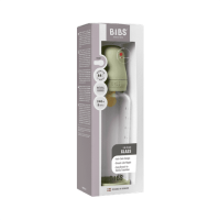 BIBS Glas Anti Kolik Flasche Latex 240ml Sage