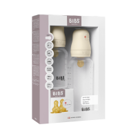 BIBS Grow & Flow Baby Bottle Anti Colic Latex Set 150...