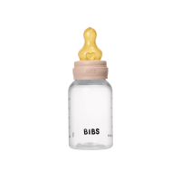 BIBS Baby Bottle Anti Colic Latex 150 ml Slow Flow Blush
