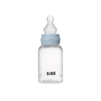 BIBS Baby Bottle Anti Colic Silicone 150 ml Slow Flow...