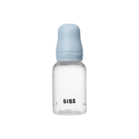 BIBS Baby Bottle Anti Colic Silicone 150 ml Slow Flow Baby Blue