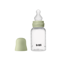 BIBS Baby Bottle Anti Colic Silicone 150 ml Slow Flow Sage