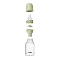 BIBS Baby Bottle Anti Colic Silicone 150 ml Slow Flow Sage