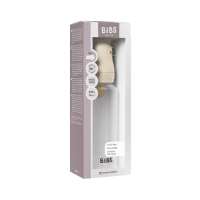 BIBS Baby Bottle Anti Colic Latex 270 ml Medium Flow Ivory