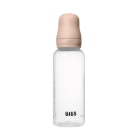 BIBS Baby Bottle Anti Colic Latex 270 ml Medium Flow Blush