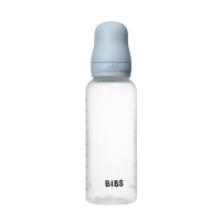 BIBS Baby Bottle Anti Colic Latex 270 ml Medium Flow Baby Blue