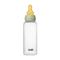 BIBS Baby Bottle Anti Colic Latex 270 ml Medium Flow Sage