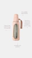 BIBS x Liberty Baby Bottle Sleeve Small Eloise Ivory
