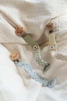 BIBS Nuggi Clip Braided Baby Blue_Ivory