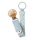 BIBS Nuggi Clip Braided Baby Blue_Ivory