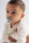 BIBS Pacifier Clip Braided Sage_Ivory