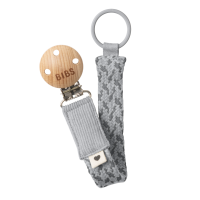 BIBS Nuggi Clip Braided Cloud_Iron