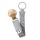 BIBS Sucette Clip Braided Cloud_Iron