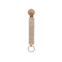 BIBS Nuggi Clip Knitted Vanilla
