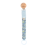 BIBS x Liberty Nuggi Clip Chamomile Lawn Baby Blue