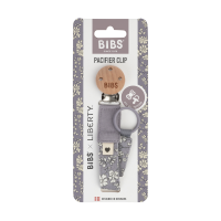 BIBS x Liberty Nuggi Clip Capel Fossil Grey