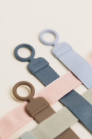BIBS Nuggi Clip Loop Blush