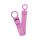 BIBS Pacifier Clip Loop Bubblegum