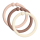 BIBS Loops 12 Pack Blush/Woodchuck/Ivory