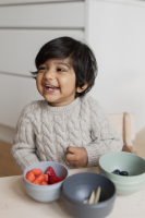 BIBS Wobbly Tower Pastel Rainbow