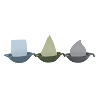 BIBS Sail Boats Blue Mix