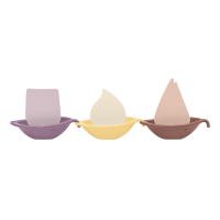 BIBS Sail Boats Pink Mix