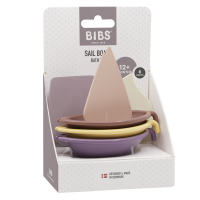BIBS Sail Boats Pink Mix
