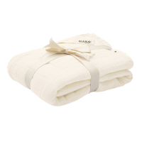 BIBS Muslin Swaddle 120x120cm Ivory