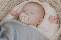 BIBS Muslin Swaddle 120x120cm Ivory
