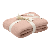 BIBS Muslin Swaddle 120x120cm Blush