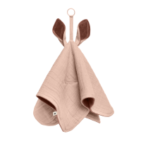 BIBS Cuddle Cloth Kangaroo Blush