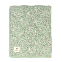 BIBS x Liberty Quilted Blanket Capel Sage