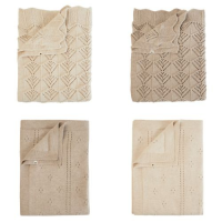 BIBS Knitted Couverture Pointelle Ivory
