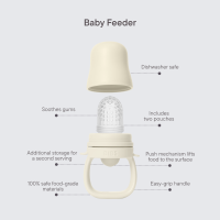 BIBS Baby Feeder Ivory